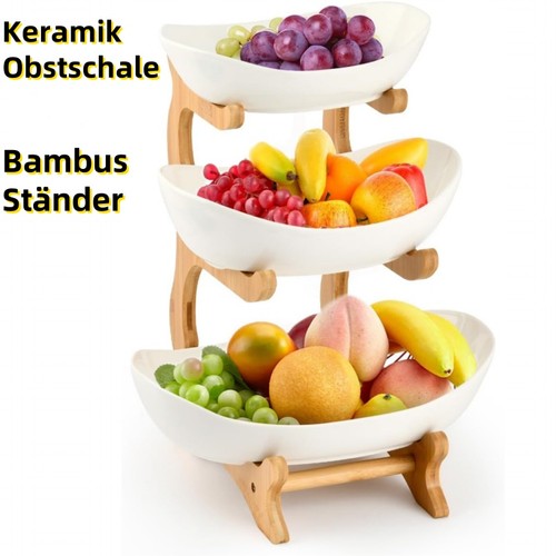 Stöckige obst etagere - stöckige,