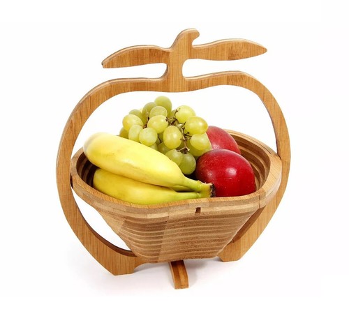 Bambus obstkorb dekoschale - obstkorb,