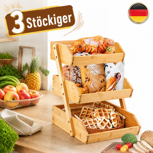 Stöckig obstkorb etagere - stöckig,