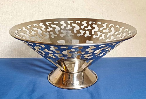 Runde edelstahl obstschale - edelstahl,