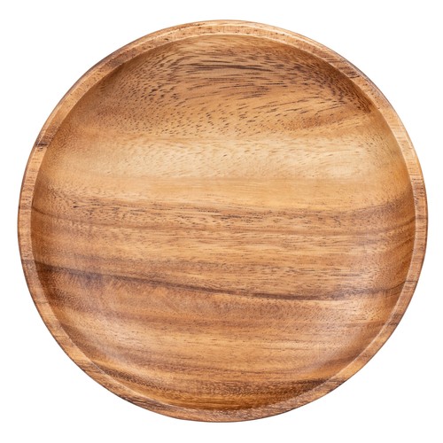 Holzteller akazie rund holz - rund,