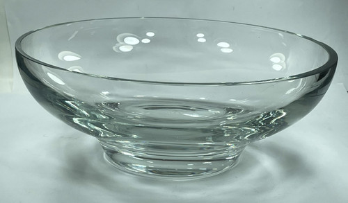 Große schwere glasschale - große,